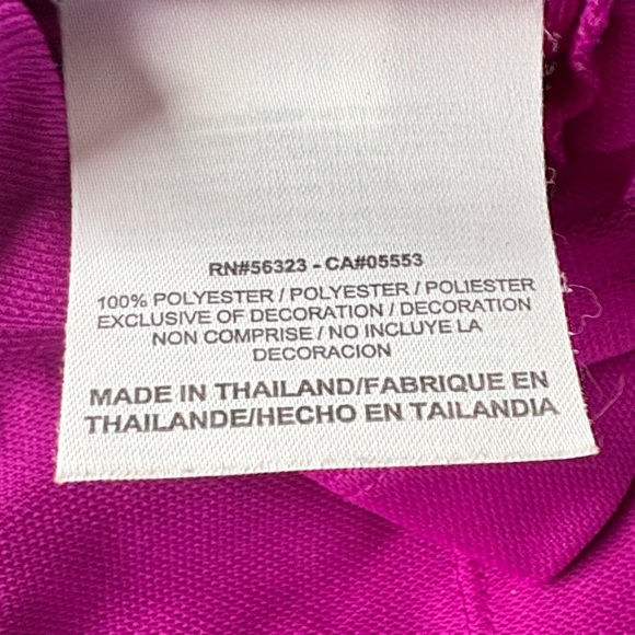 Nike Vibrant Purple Men's Golf Shirt - Size L - Picture 5 of 5